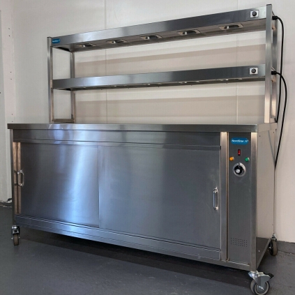 Hot Cupboard With 2 Tier Heated Gantry Combination 1800W x 700D x 1600H