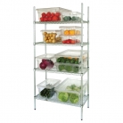 4 Tier Wire Shelving Kit 915x 457mm