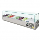 Polar Refrigerated Counter Top Servery Prep Unit 7x 1/4GN