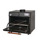 Pira 70 Lux Charcoal Oven Black