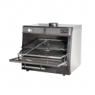 Pira 90 Lux Charcoal Oven Stainless Steel