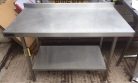 Wall Bench with Undershelf - 1200mm