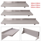 Various Sized Stainless Steel Wall Shelves