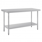 Vogue Stainless Steel Prep Table 1500mm