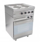 Parry PEO1871 4 Plate Electric Range Oven