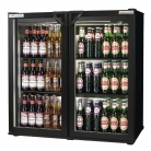 Autonumis EcoChill Double Hinged Door 3Ft Back Bar Cooler Black